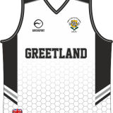 Greetland Junior Basketball Vest White