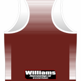 Millom Maroon Vest – Junior (adult sizes)