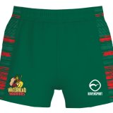 Waterhead Warriors Junior Training Shorts – Green