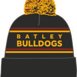 Batley Bulldogs Bobble Hat Black – Adult