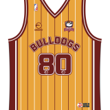 Batley Bulldogs Junior Basketball Vest – Gold