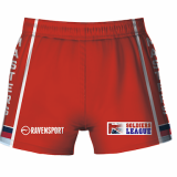 UK Armed Forces Masters Shorts – Red