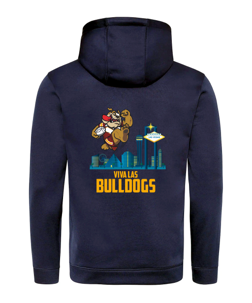 Batley Bulldogs Vegas Hoodie back